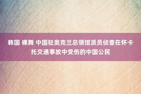 韩国 裸舞 中国驻奥克兰总领馆派员侦查在怀卡托交通事故中受伤的中国公民